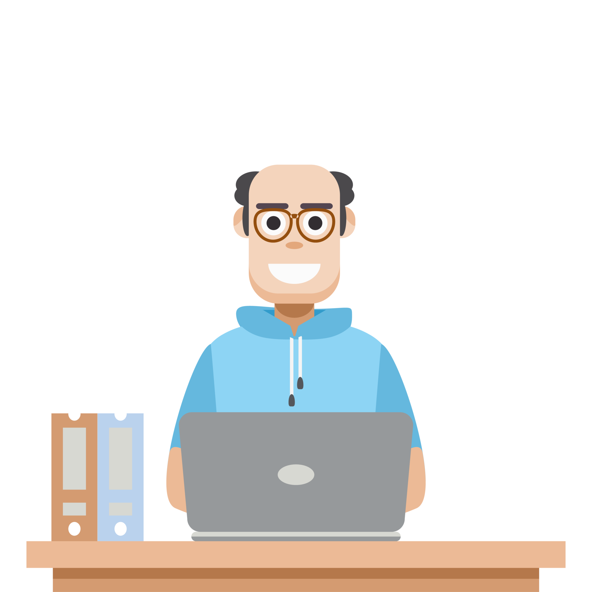 Man Using Laptop For Work From Home Wear Short Hoodie 11831601 PNG man-using-laptop-for-work-from-home-wear-short-hoodie-11831601-png