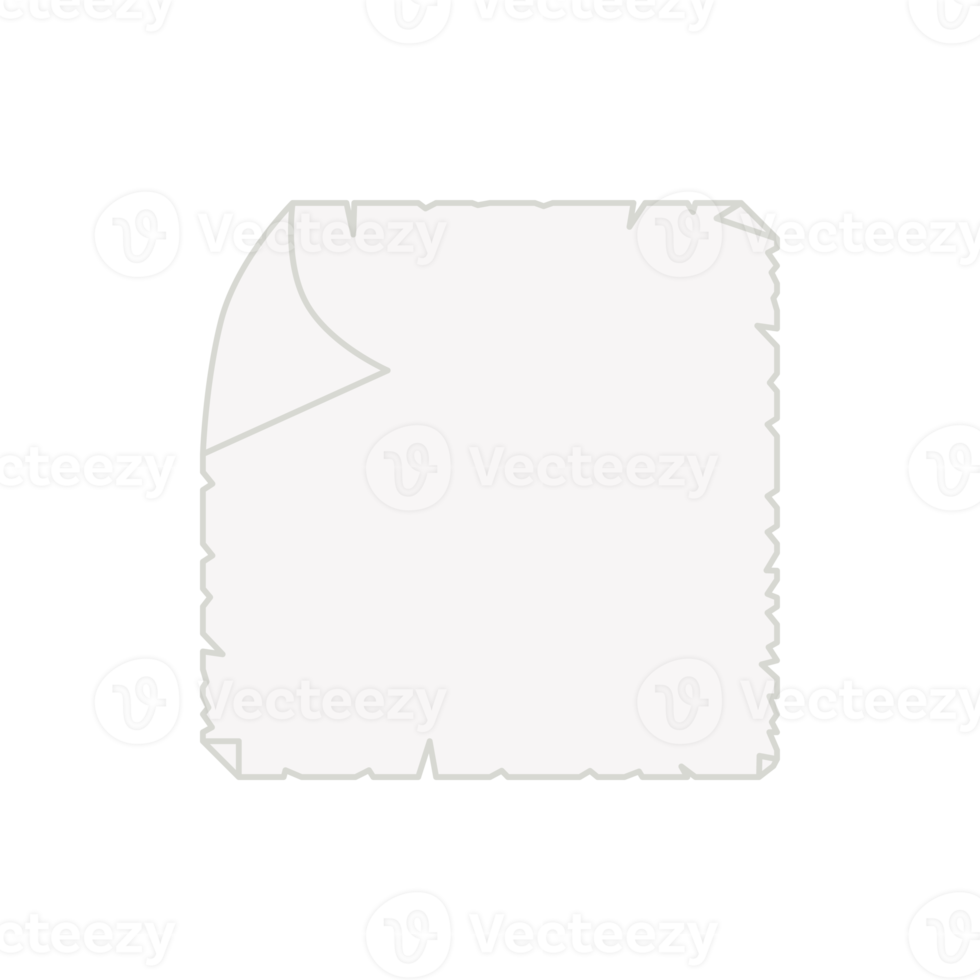 flat illustration old parchment paper texture classic png