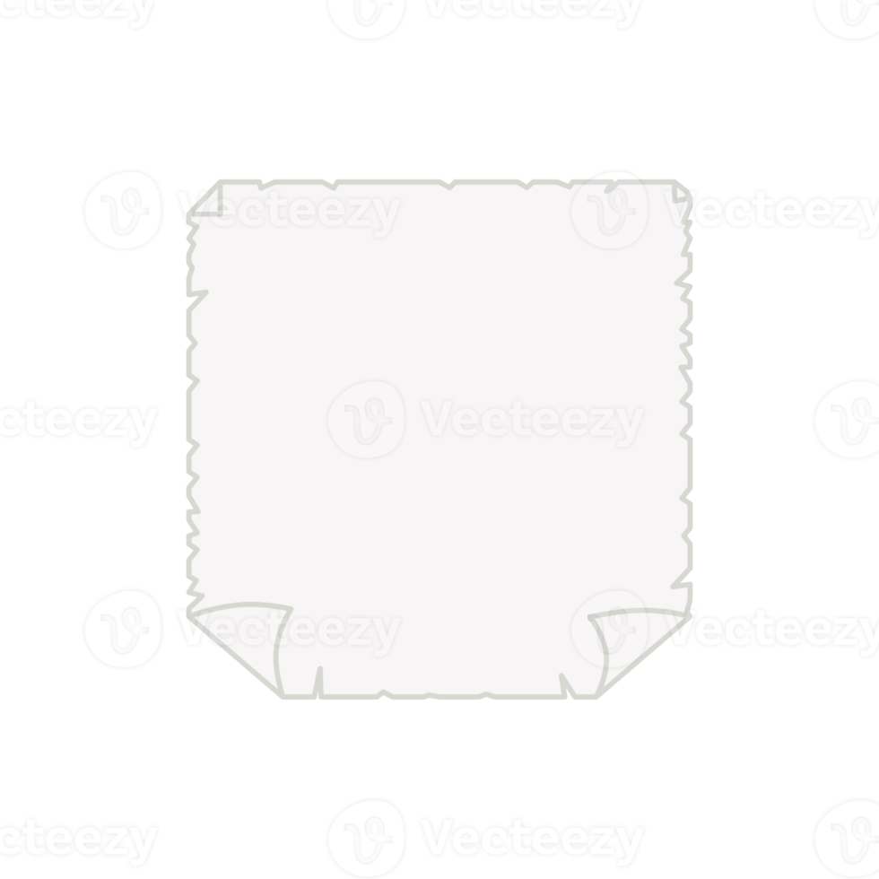 flat illustration old parchment paper texture classic png