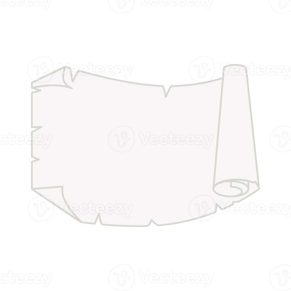 flat illustration old parchment paper texture classic png