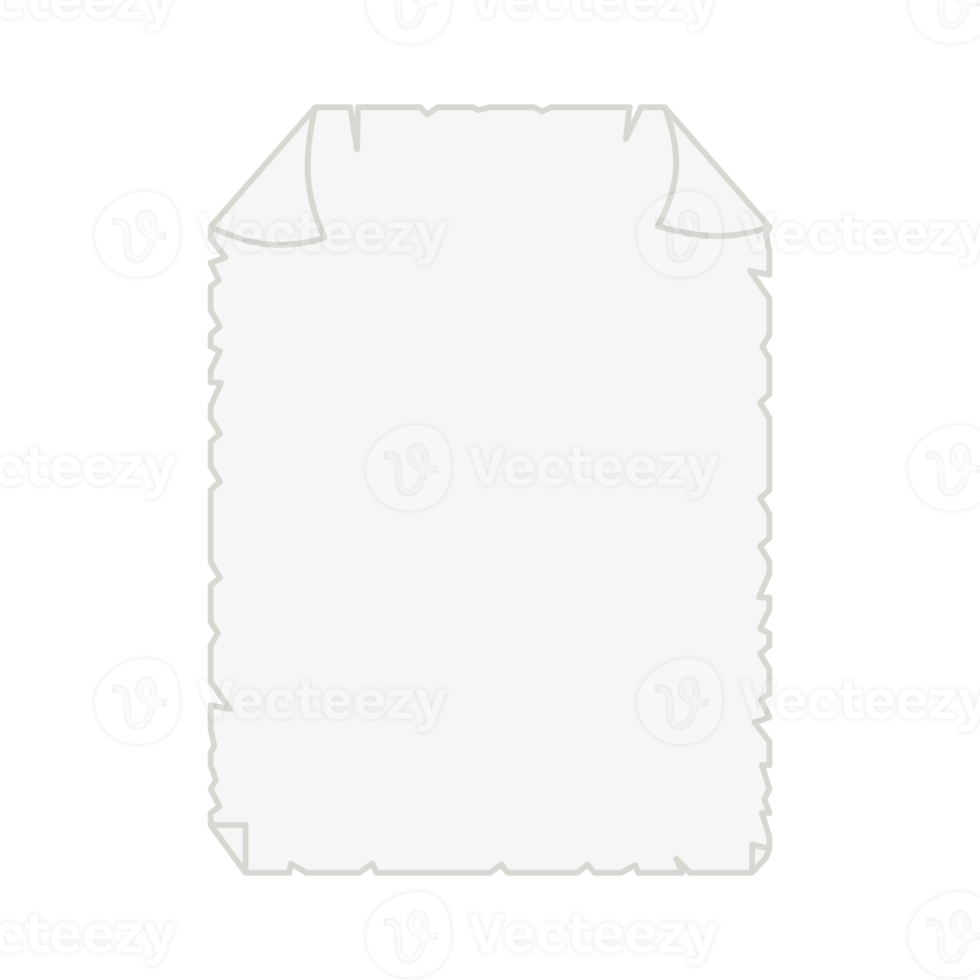 flat illustration old parchment paper texture classic png