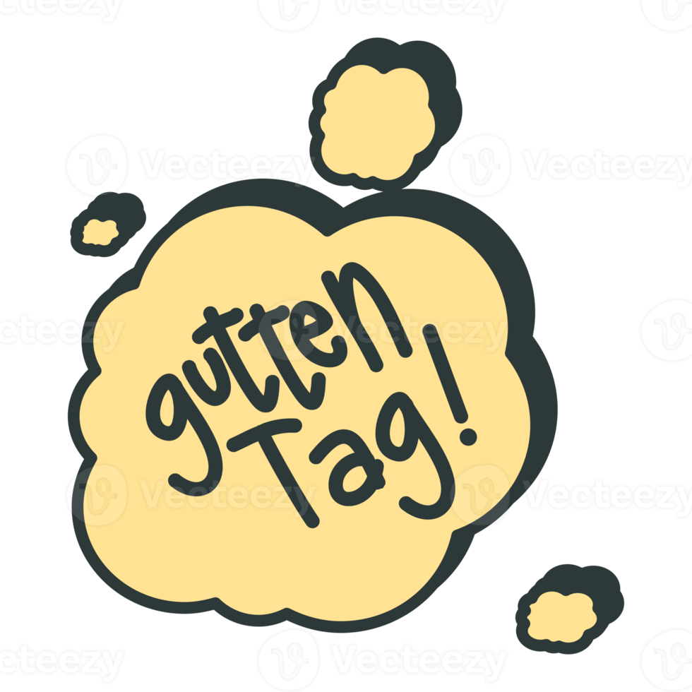 gutten get word bubble chat symbol logo collection png