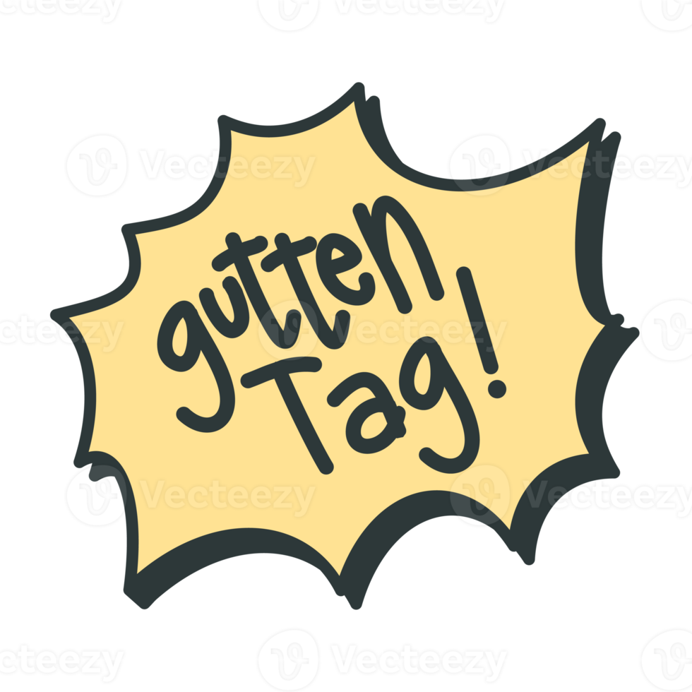 gutten get word bubble chat symbol logo collection png