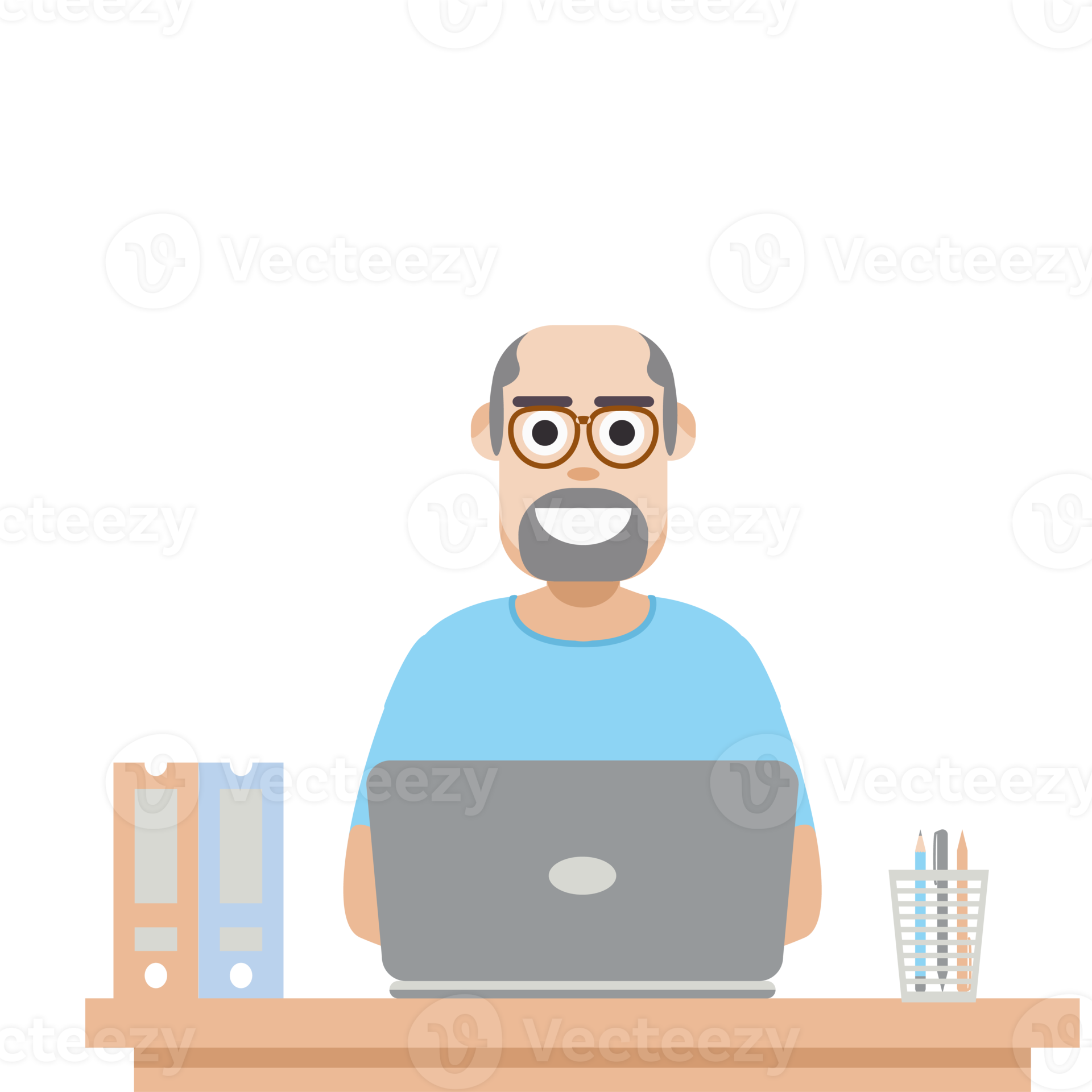 Man Using Laptop For Work From Home Wear T shirt 11832594 PNG man-using-laptop-for-work-from-home-wear-t-shirt-11832594-png