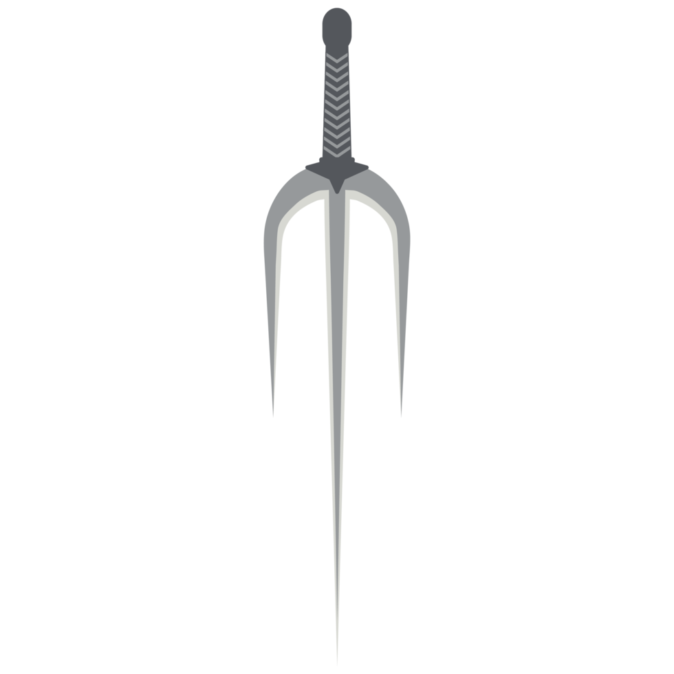 trishula one handed trident sai sharp tactical weapon png