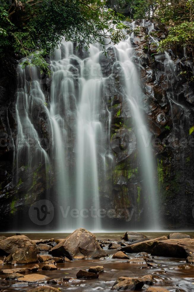 Long exposure photos of Ellinjaa Falls QLD Australia