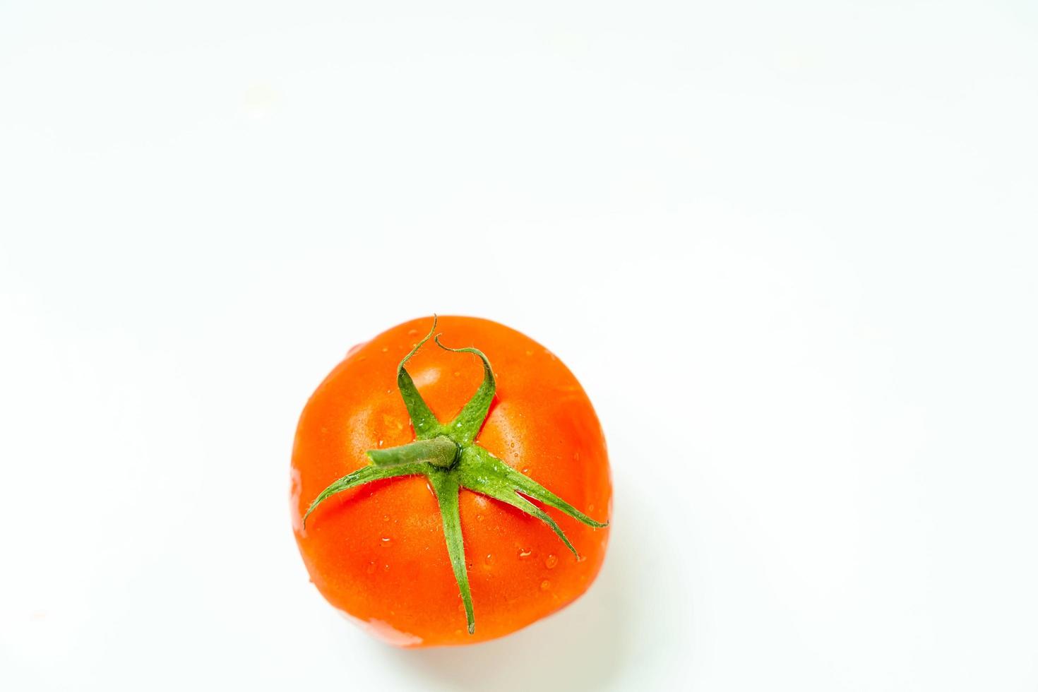 tometoes isolate on white background. bunch the red tometos isolated in white background its fresh nutritious and citrious photo