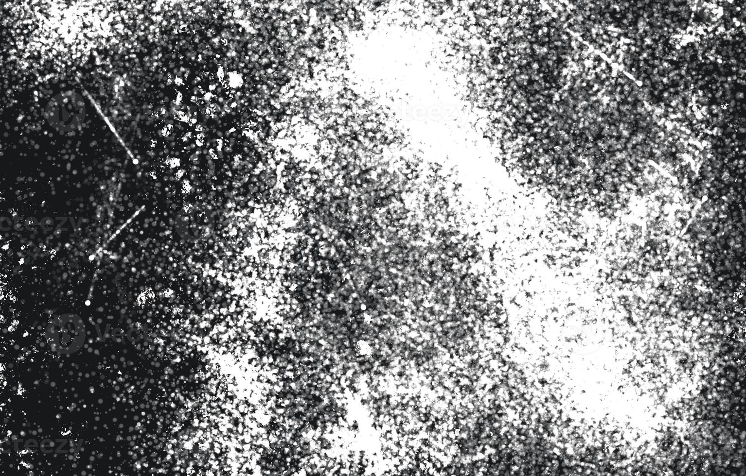 Dark Messy Dust Overlay Distress Background. Easy To Create Abstract Dotted, Scratched, Vintage Effect With Noise And Grain photo