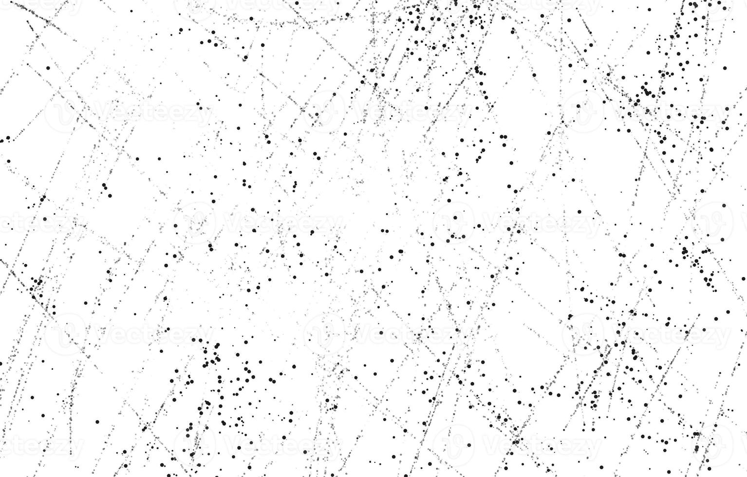 Monochrome particles abstract texture.Overlay illustration over any design to create grungy vintage effect and depth. photo