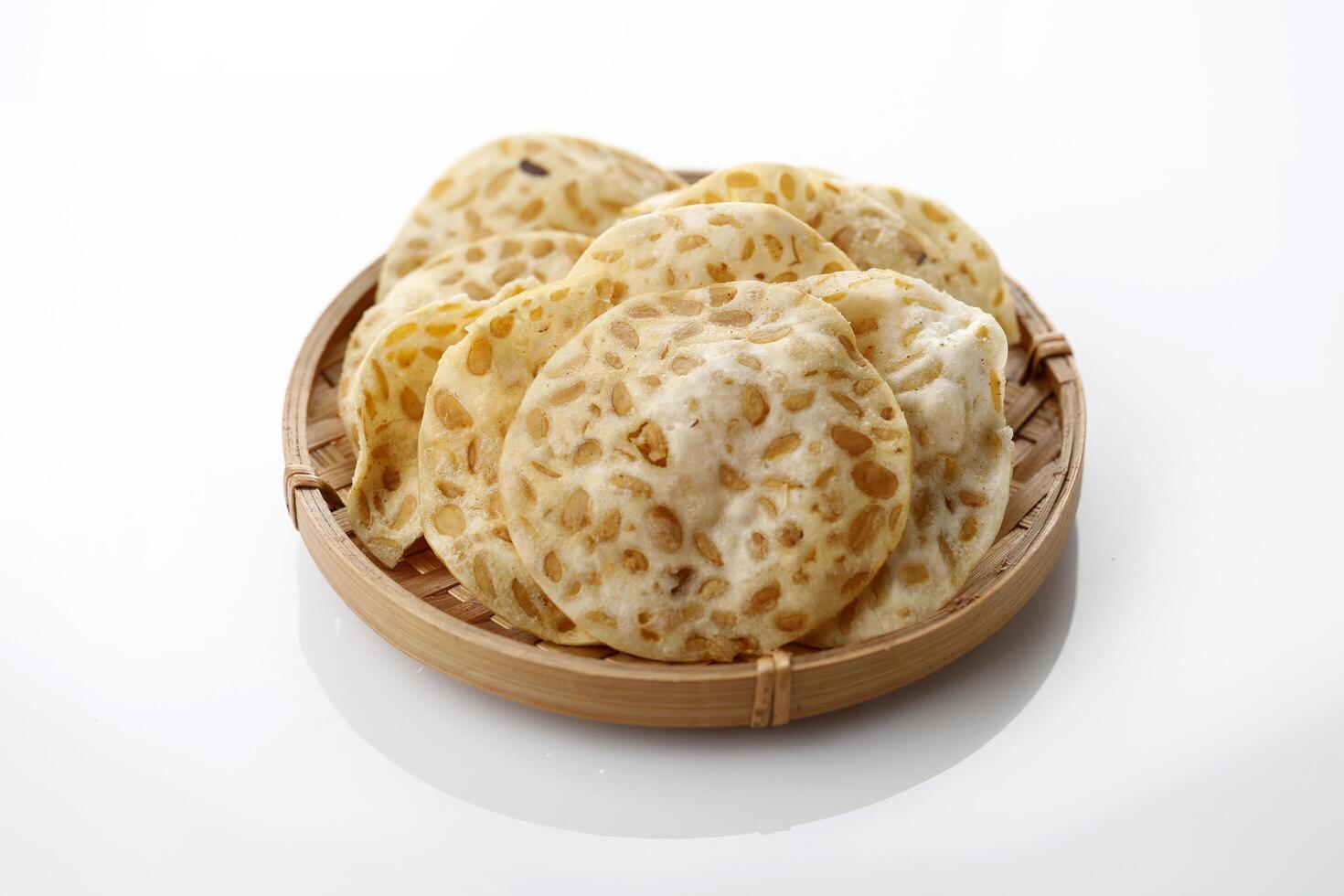 Tempeh Chips or Keripik Tempe, Favorite Cracker form Indonesia, Deep