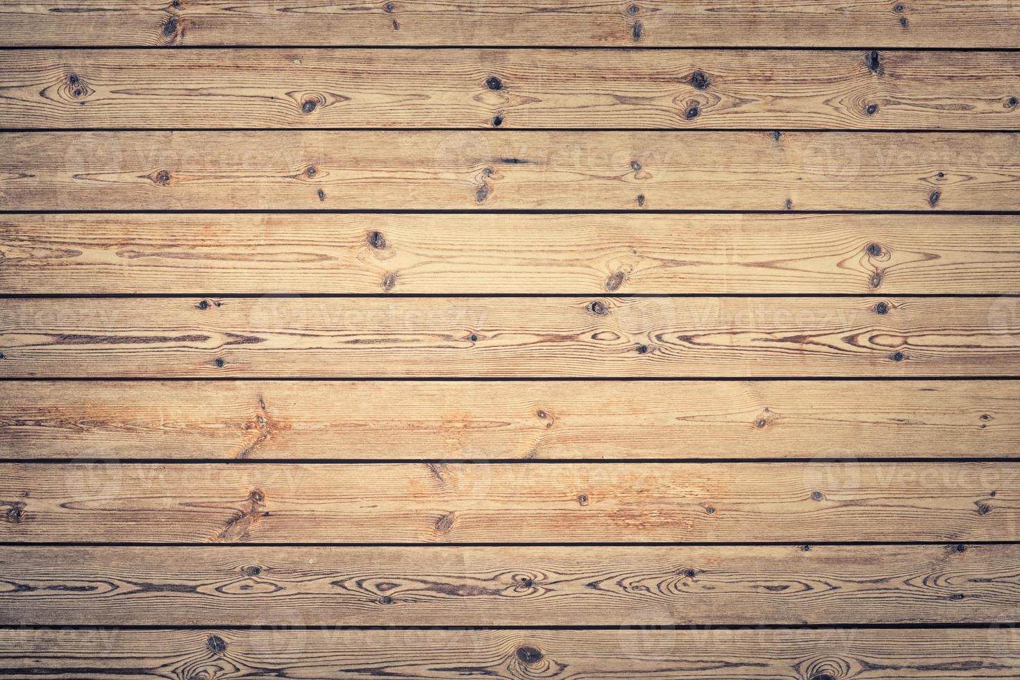 close up of wall made of wooden planks photo