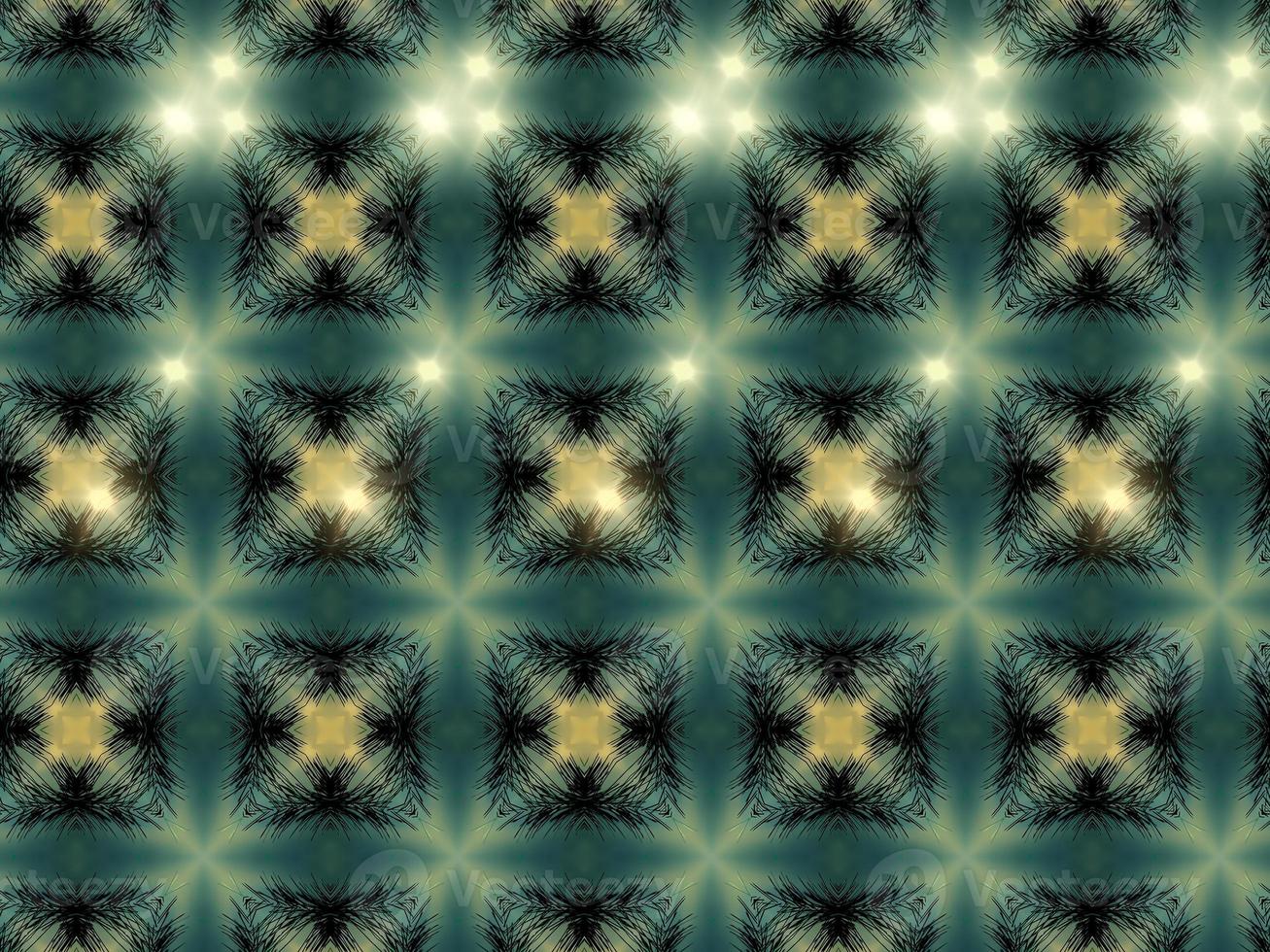 Digital Illustration Kaleidoscope Pattern photo