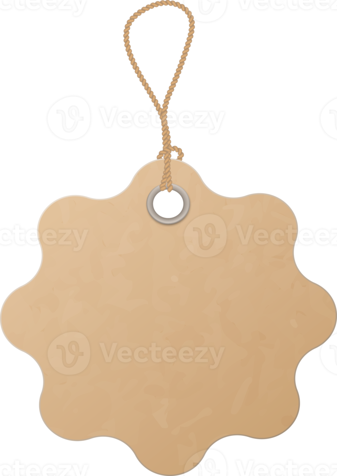 Cardboard sale tag png