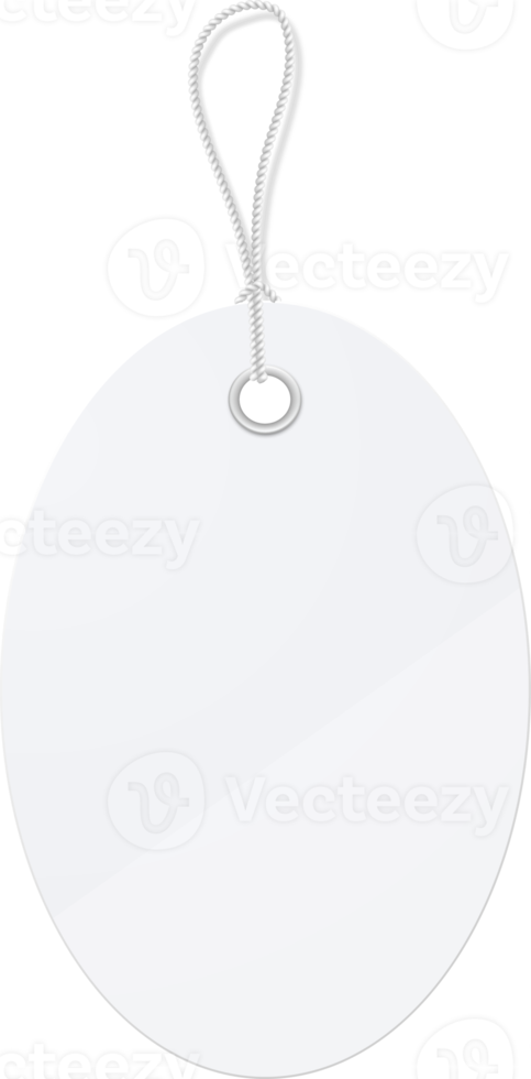 White blank sale tag png