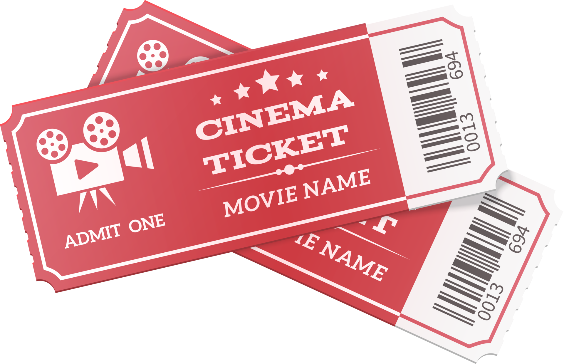 Dos Entradas De Cine 11835178 PNG
