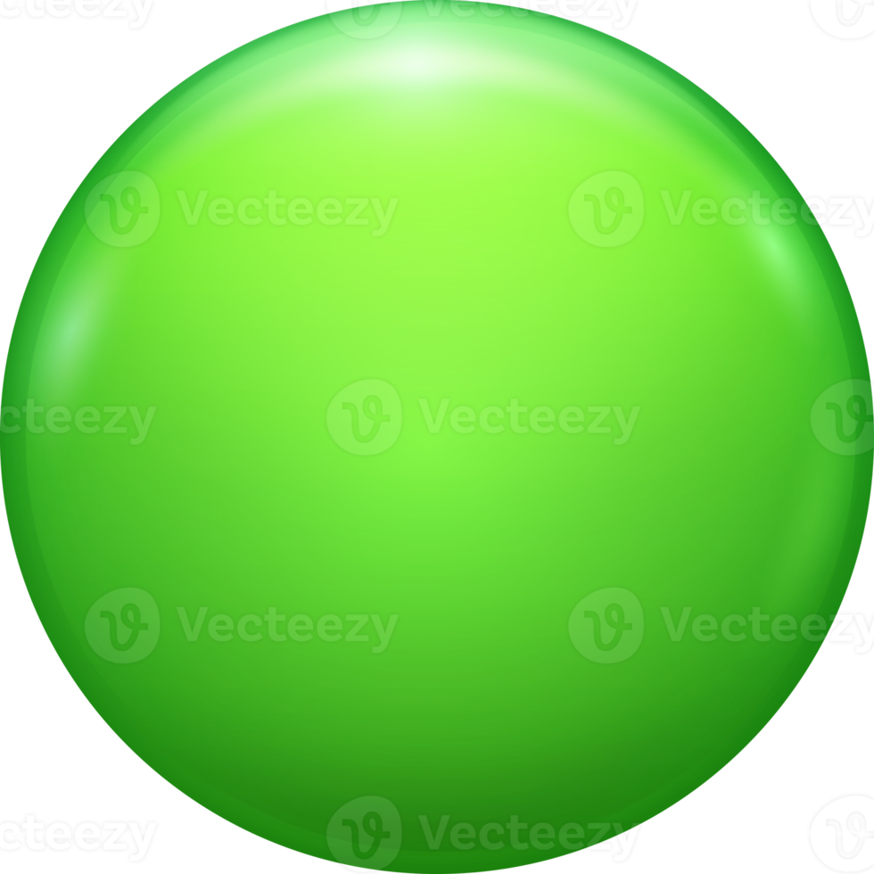 Color Blank Circle Button Badge png