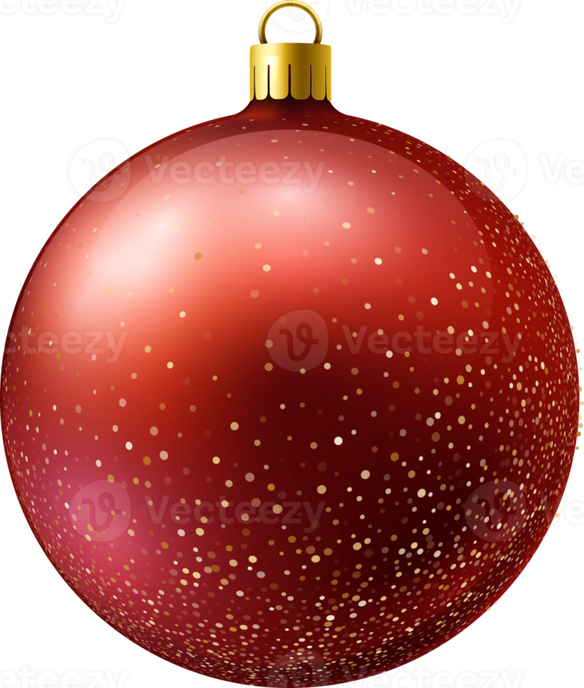 bola roja de navidad 11835188 PNG