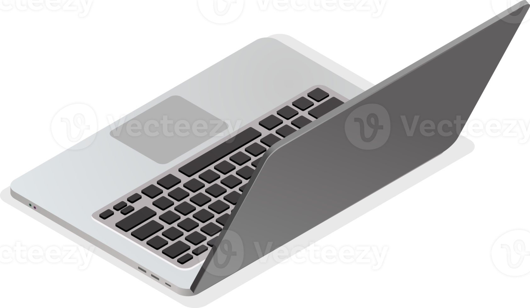 modern isometrische laptop png