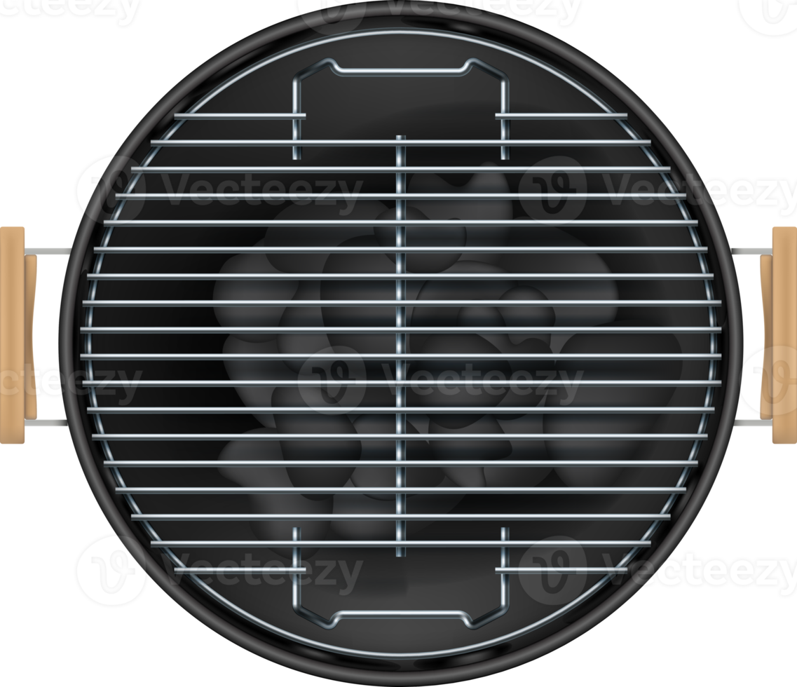 barbecue ouvert vide png