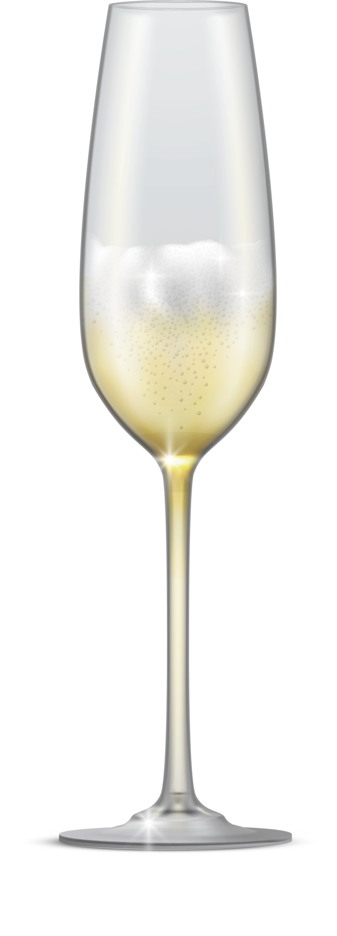Free funkelndes Sektglas 11835333 PNG with Transparent Background