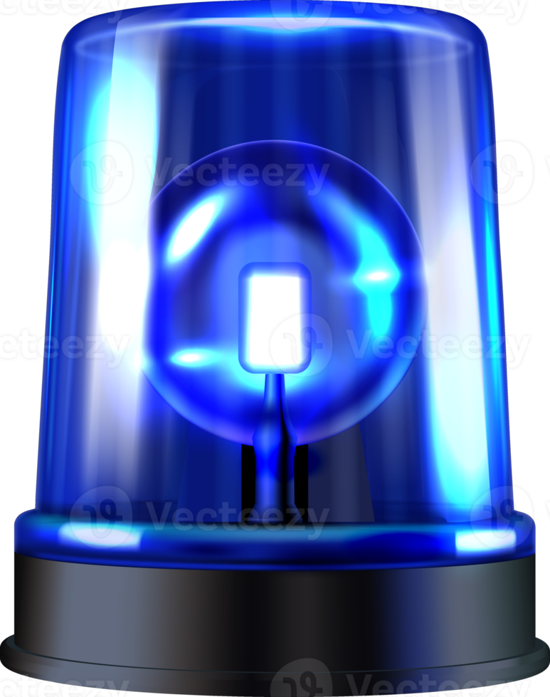 Blue led flasher png