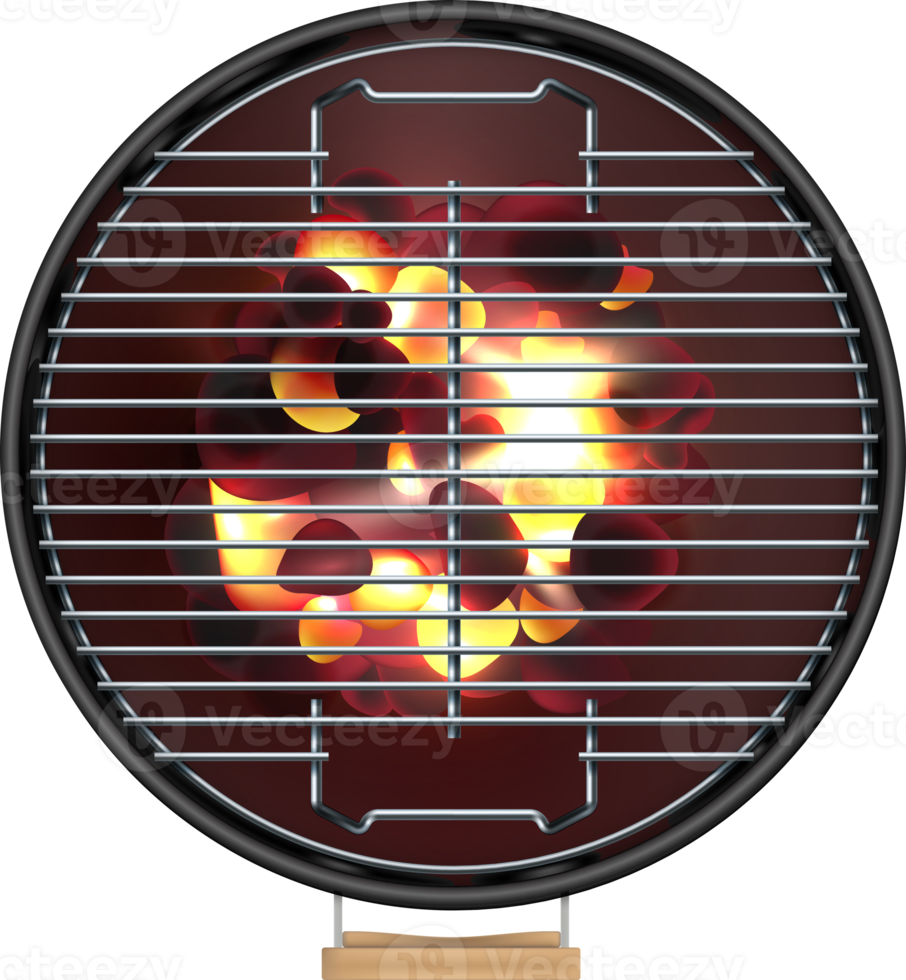 offener Grill png