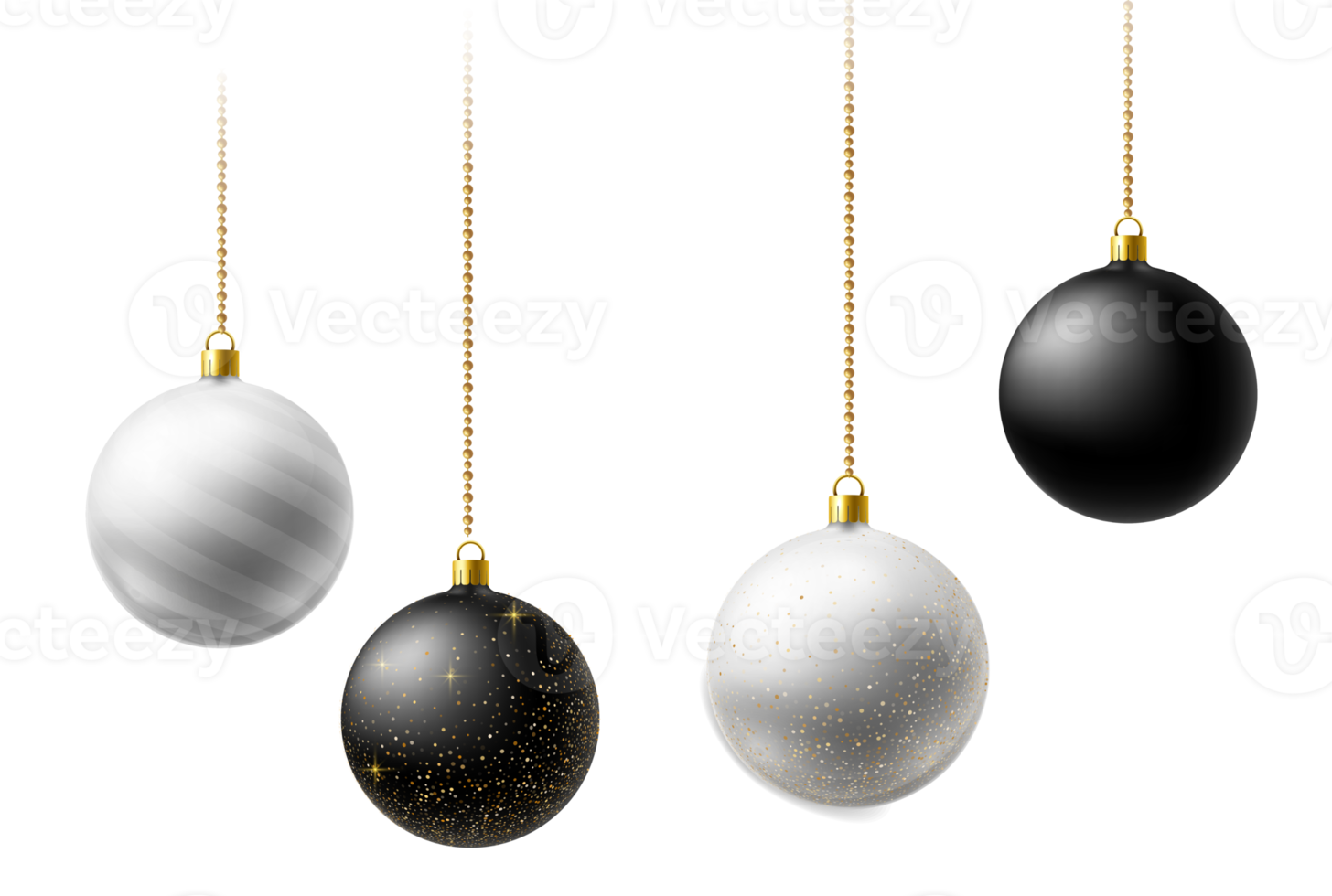 Natale palle decorazione png