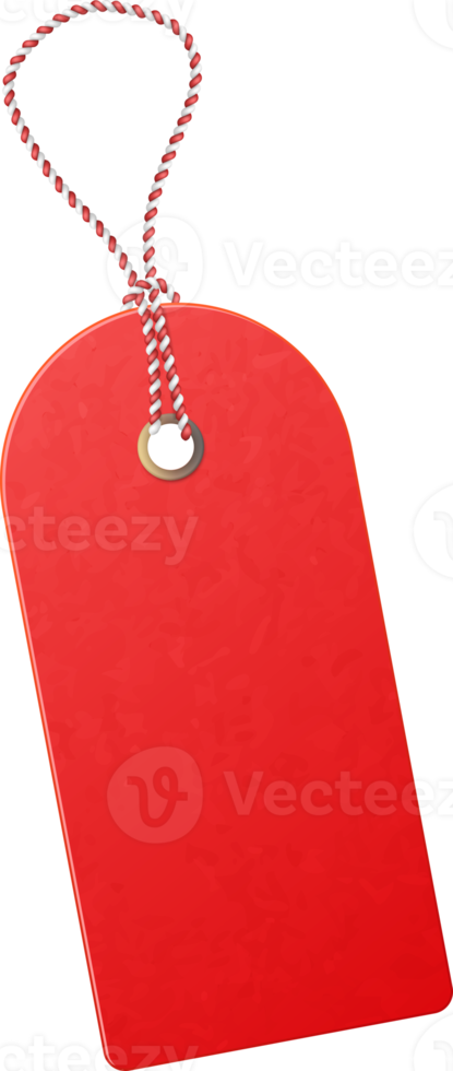 etiqueta de venta con textura roja png