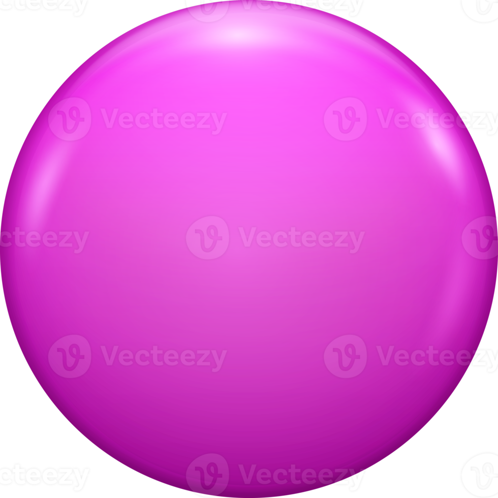 pink blank circle button png