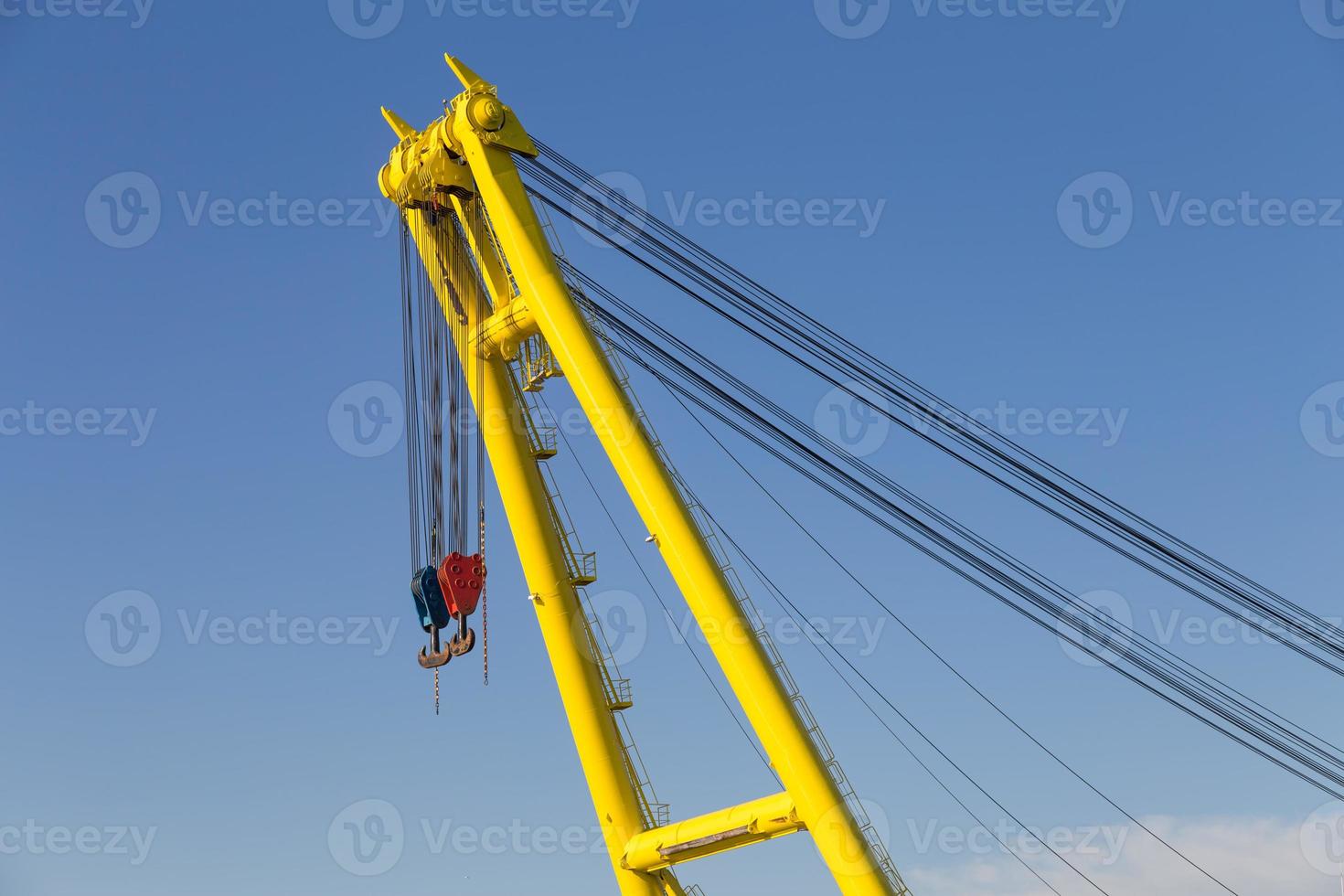 Crane in Istanbul photo