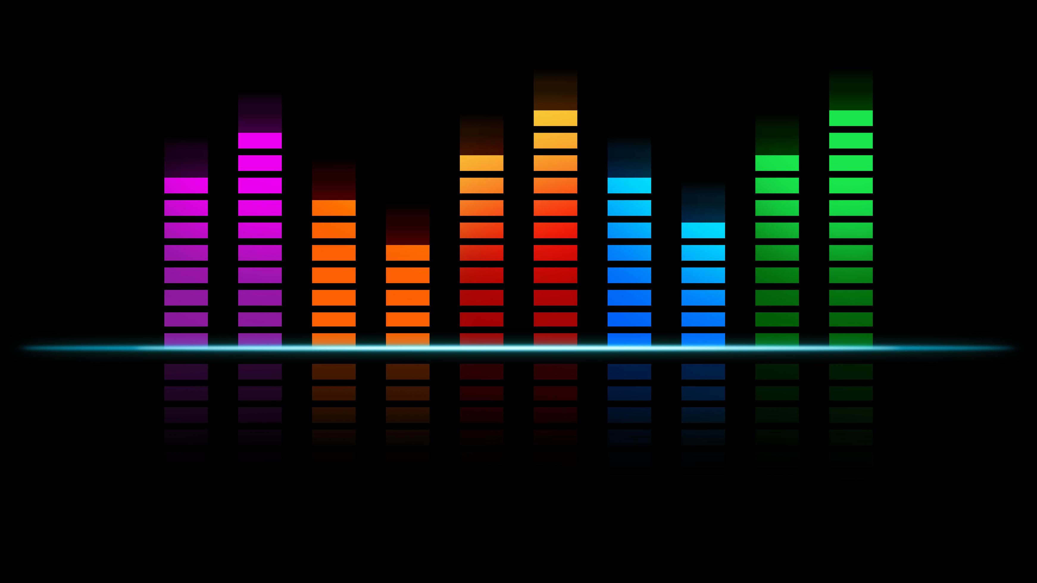 Colorful music equalizer display 11836672 Stock Photo at Vecteezy