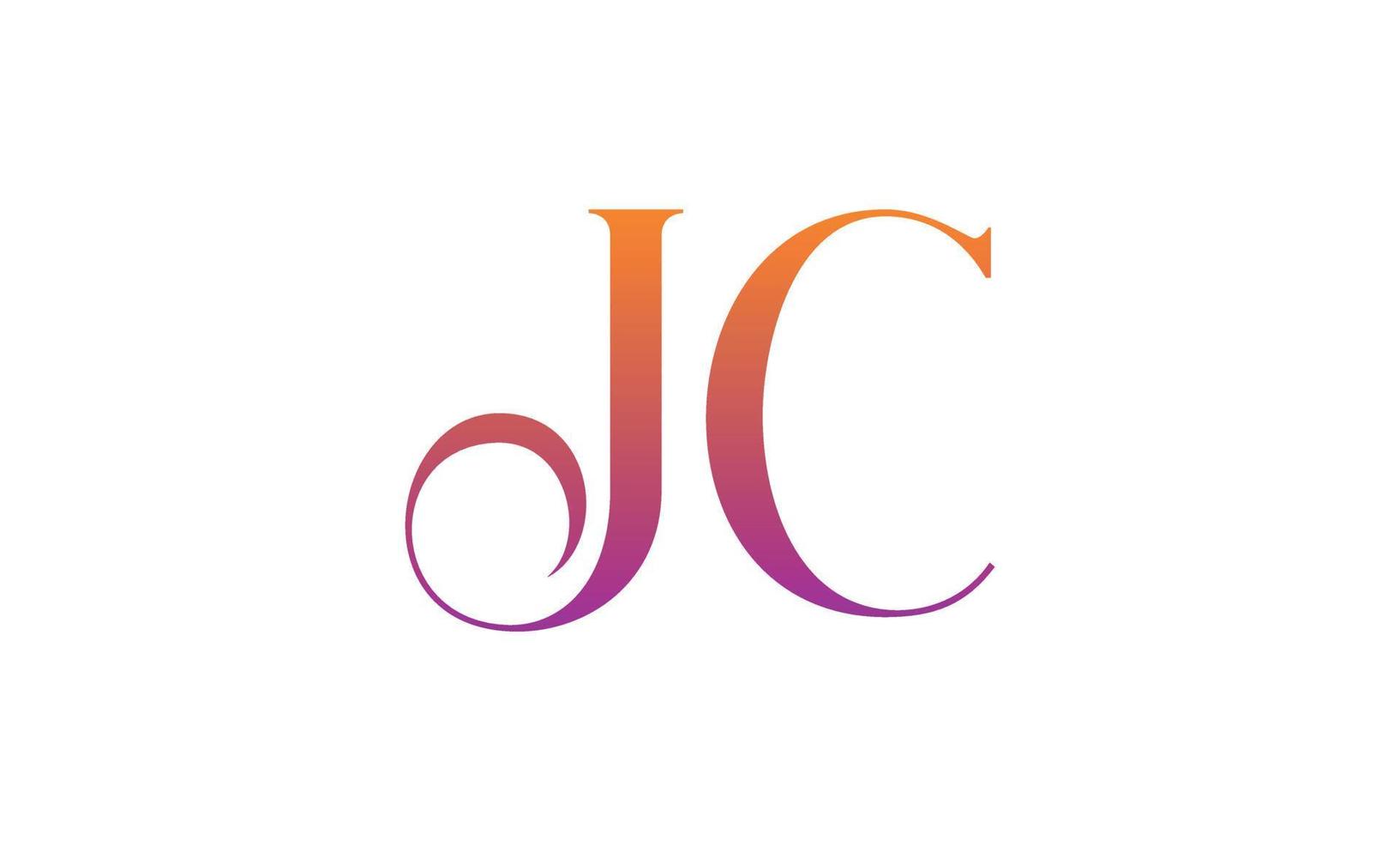 Letter JC Vector Logo Free Template Free Vector