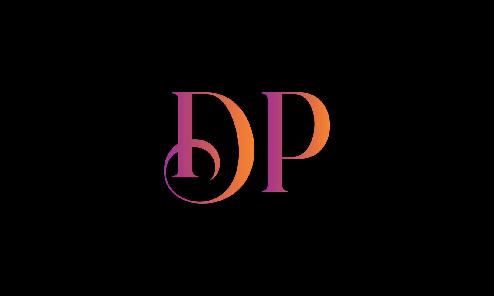 Letter DP Vector Logo Free Template Free Vector