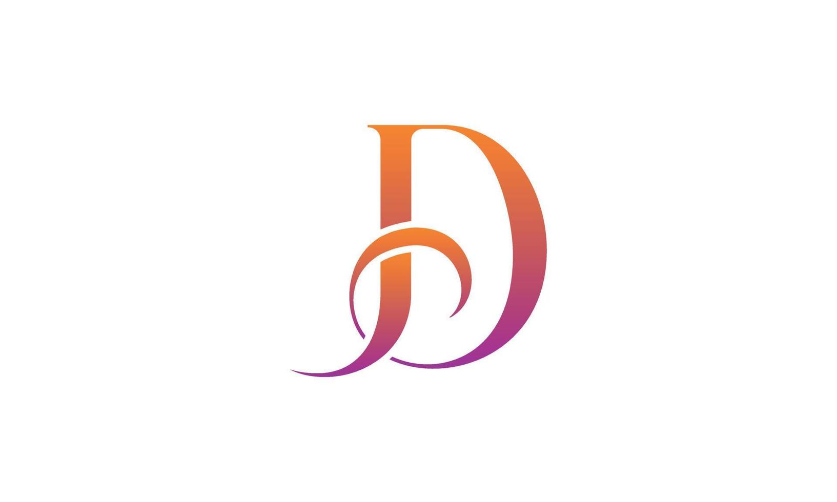 Letter JD Vector Logo Free Template Free Vector