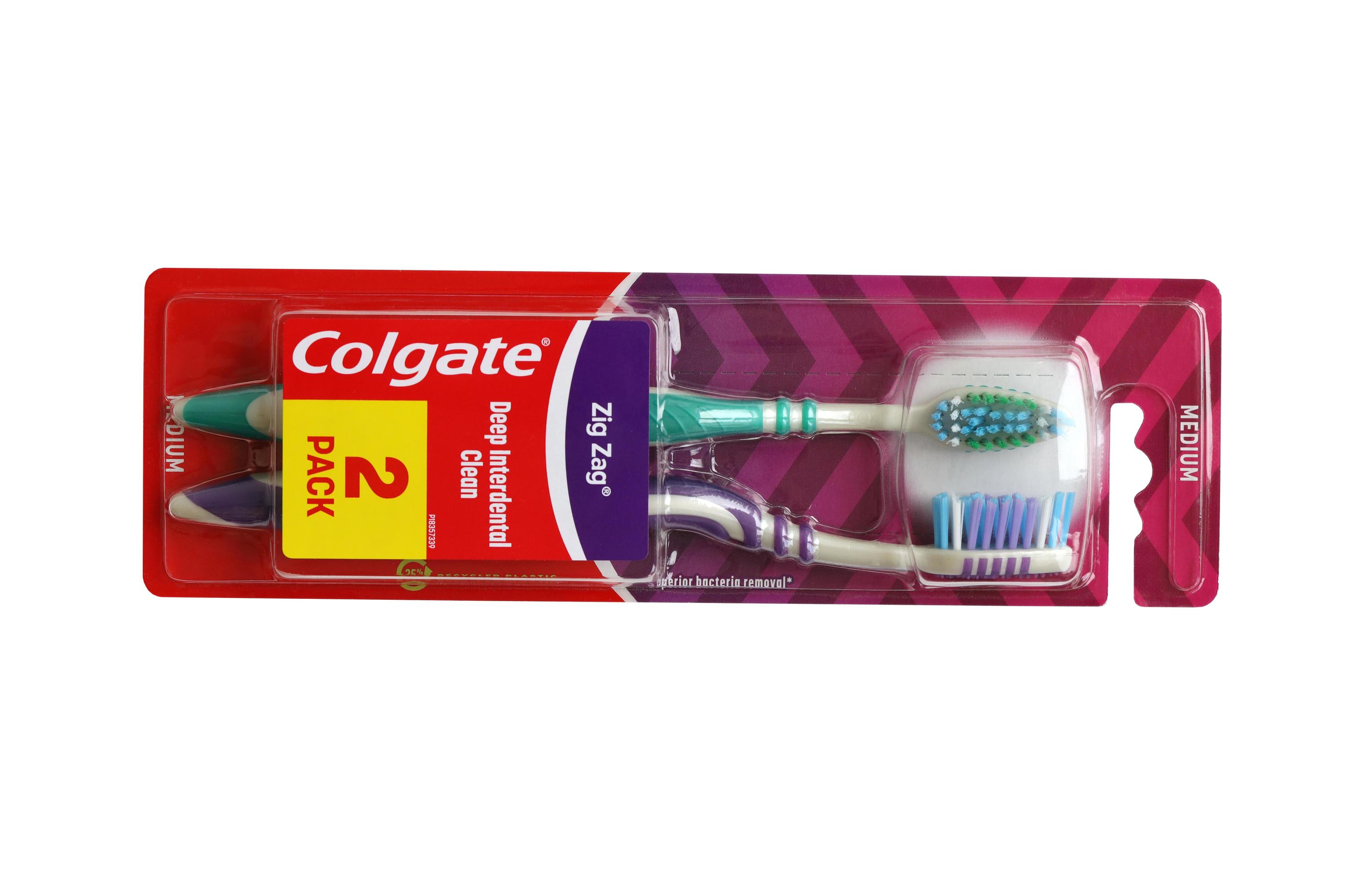 TERNOPIL, UKRAINE JUNE 23, 2022 Colgate toothbrushes, a brand of oral