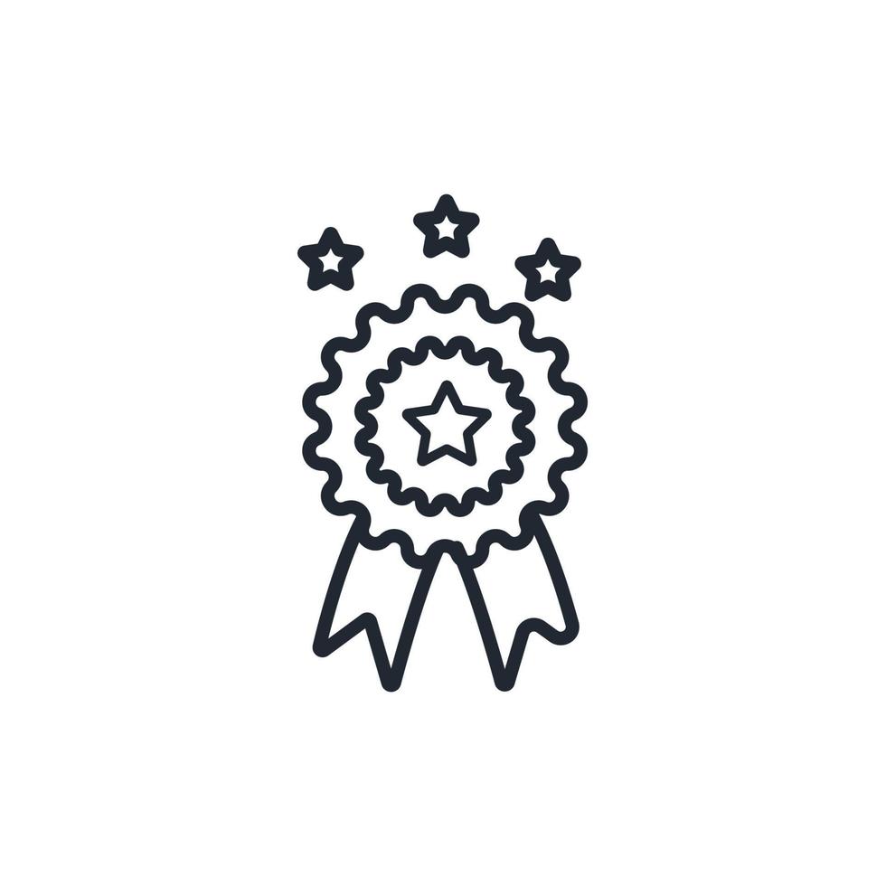 achievement award icons  symbol vector elements for infographic web