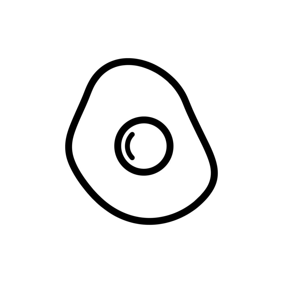 Egg icon vector