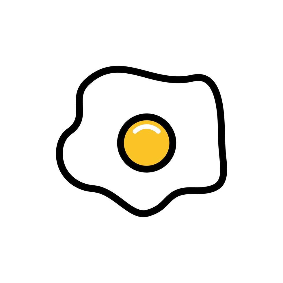Egg icon vector