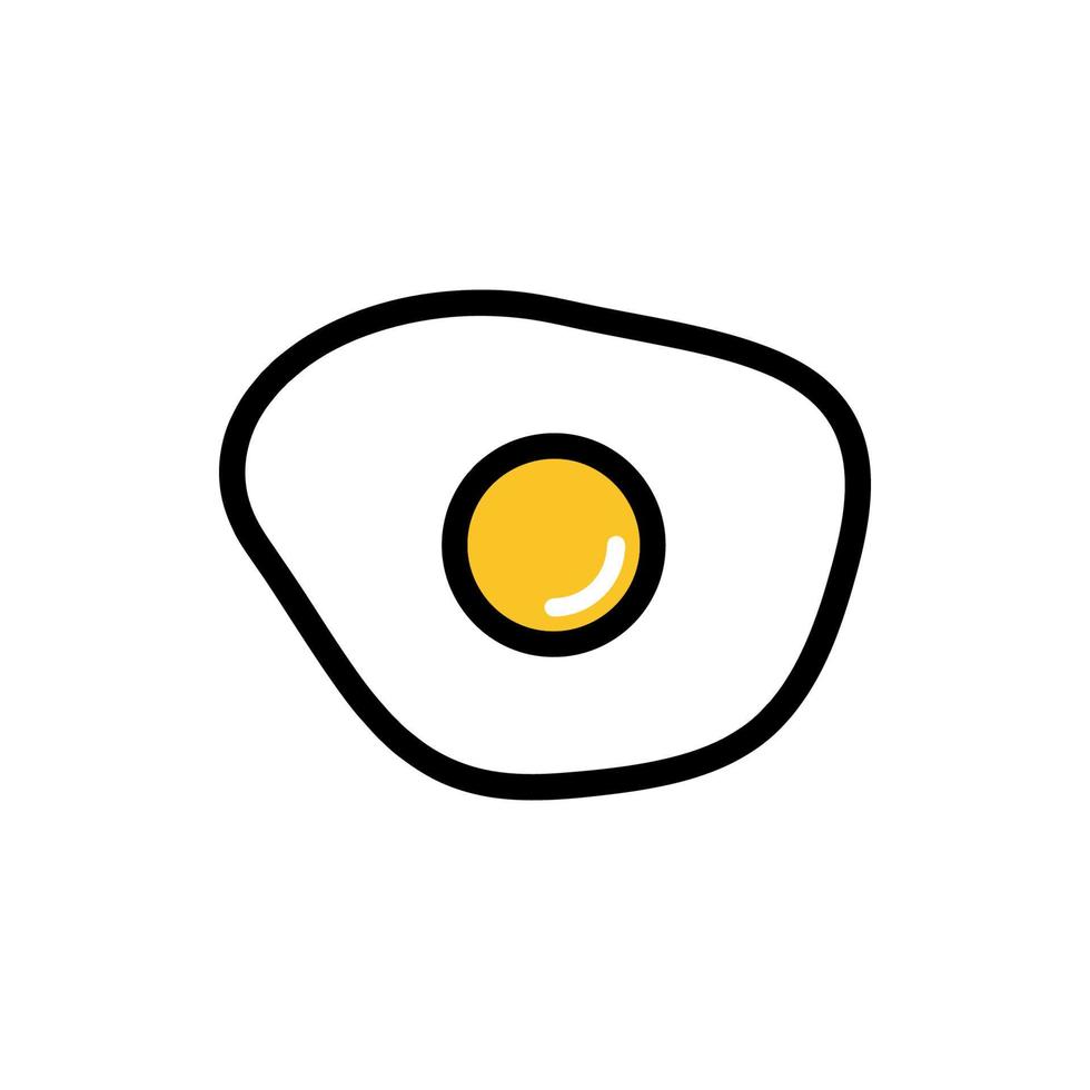 Egg icon vector