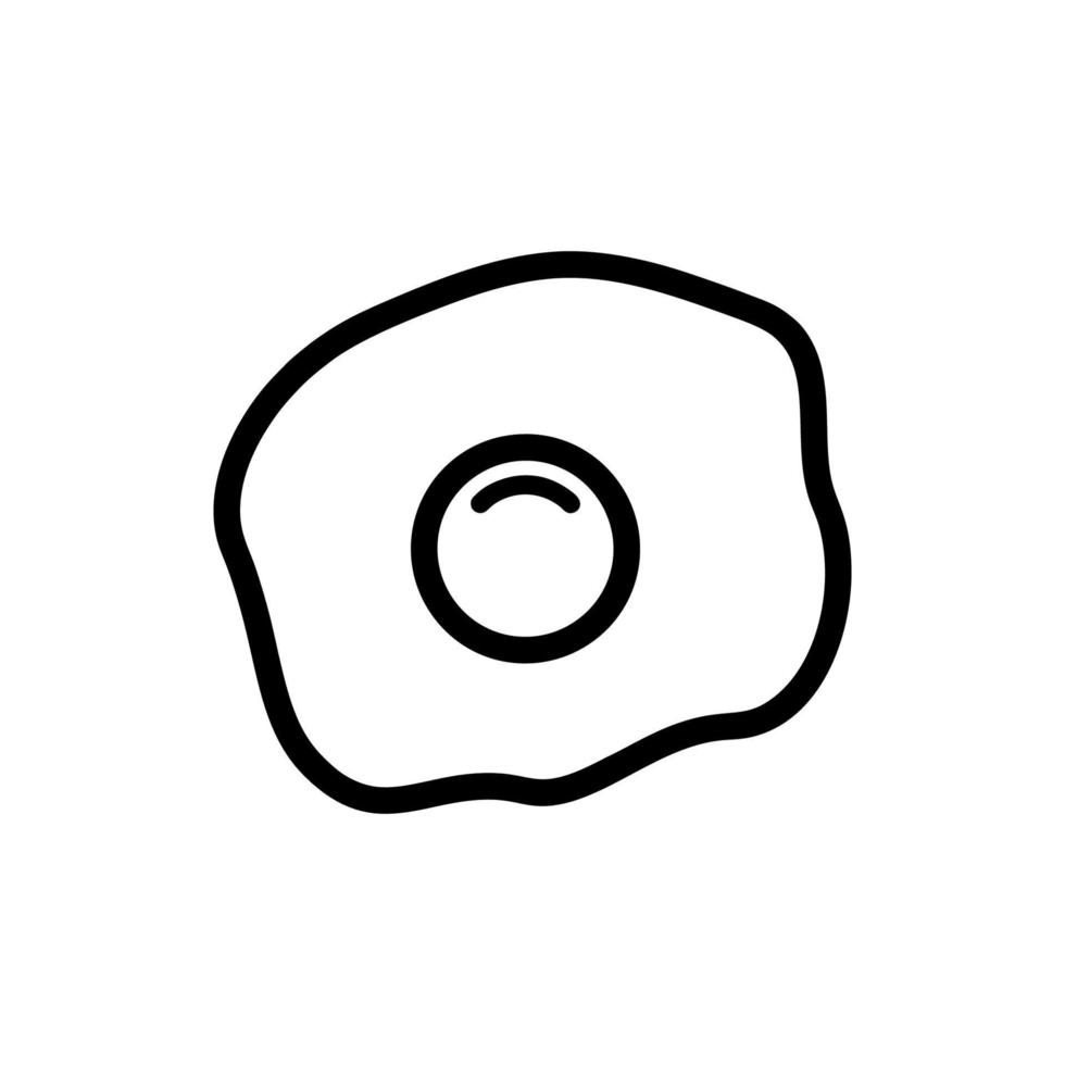 Egg icon vector