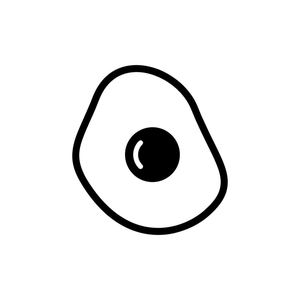 Egg icon vector