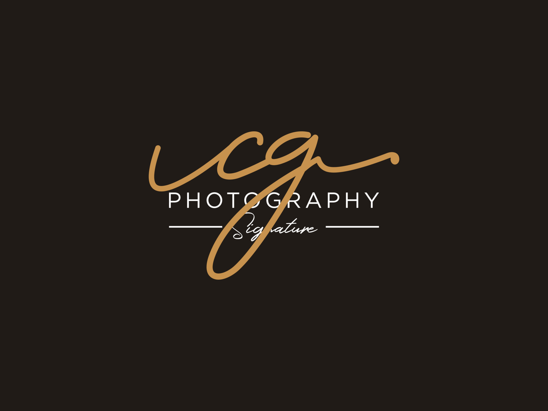 Letter CG Signature Logo Template Vector 11838222 Vector Art at Vecteezy