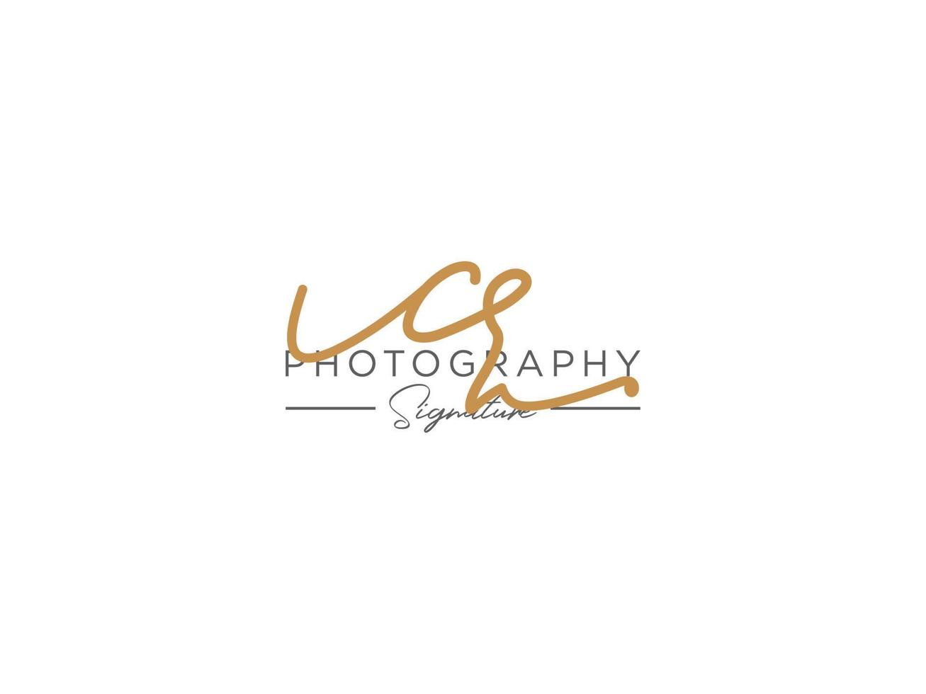 Letter CR Signature Logo Template Vector