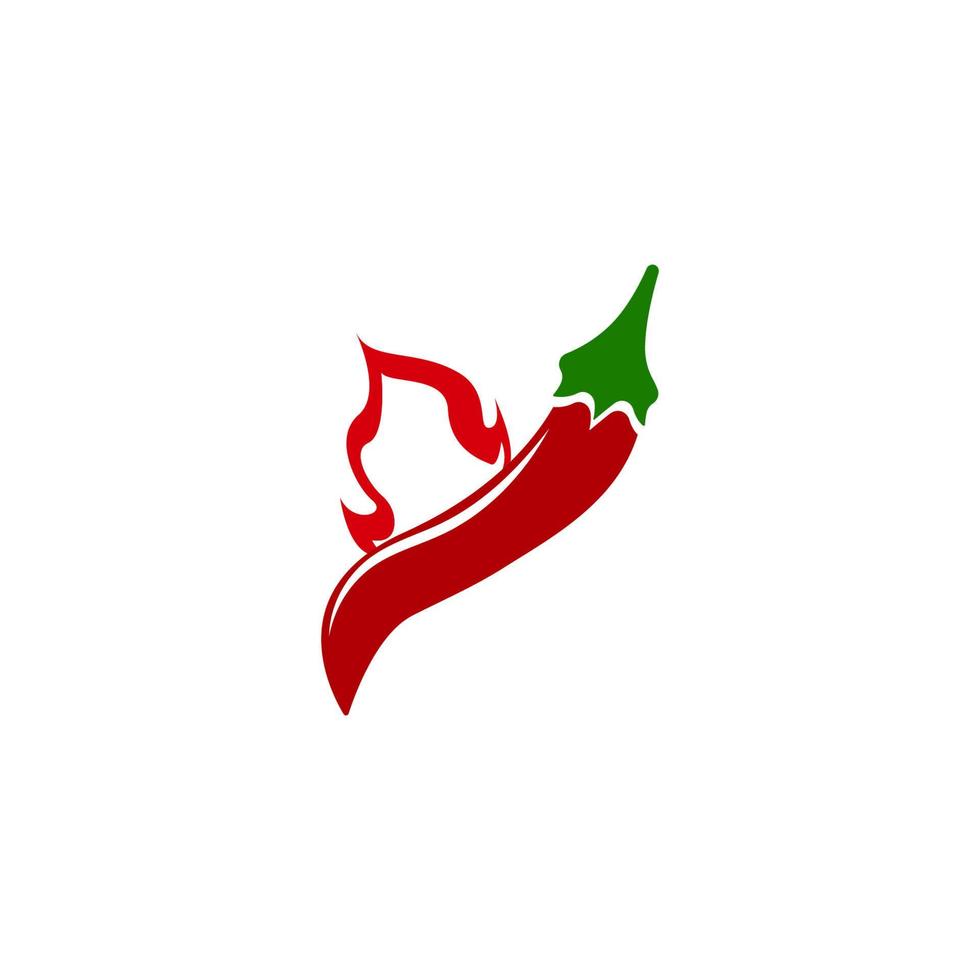 chilli icon ilustration vector