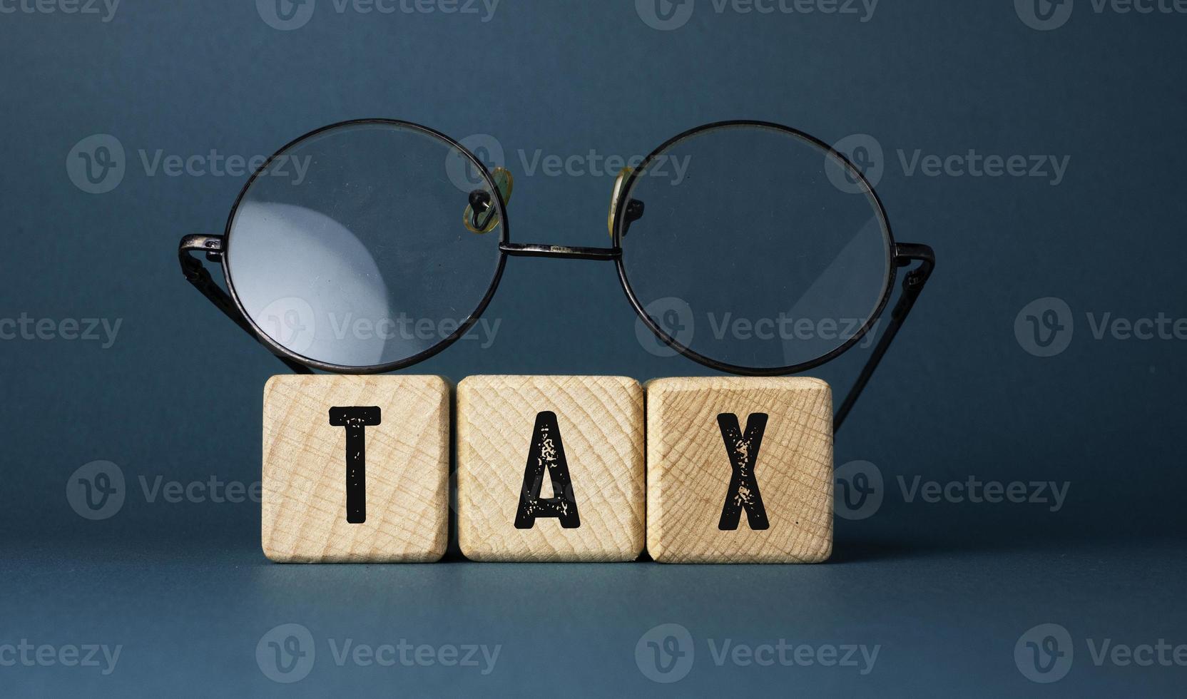 Tax Words , Business Concept idea photo