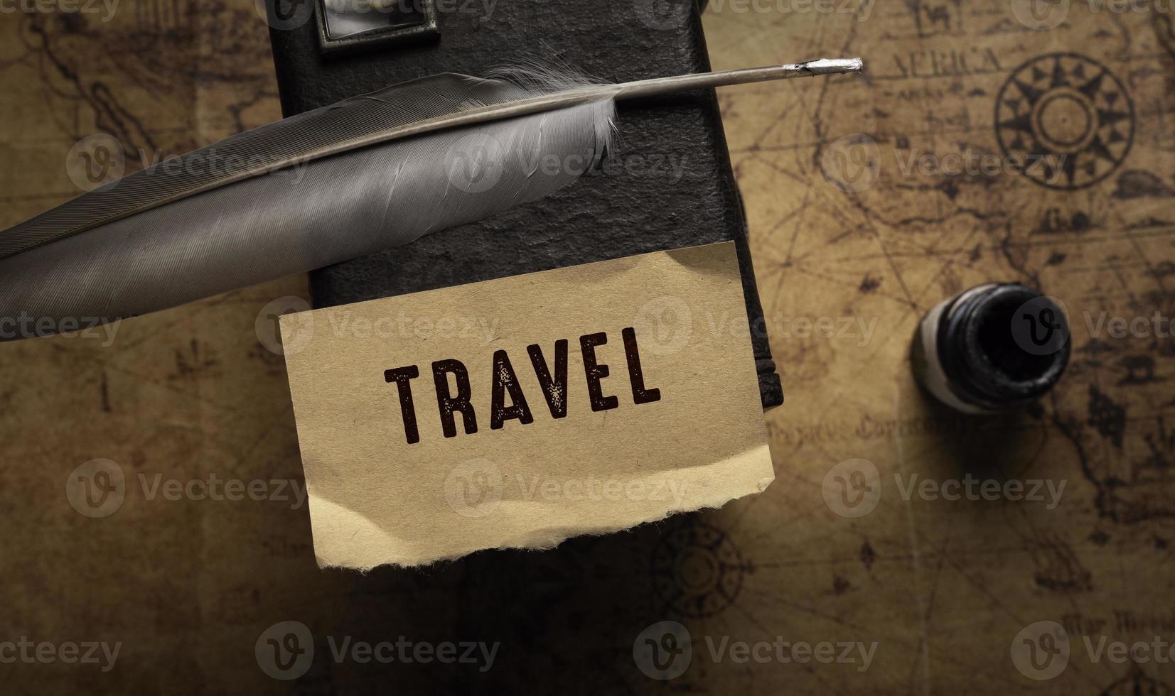 Travel Word , Travel Concept Idea photo