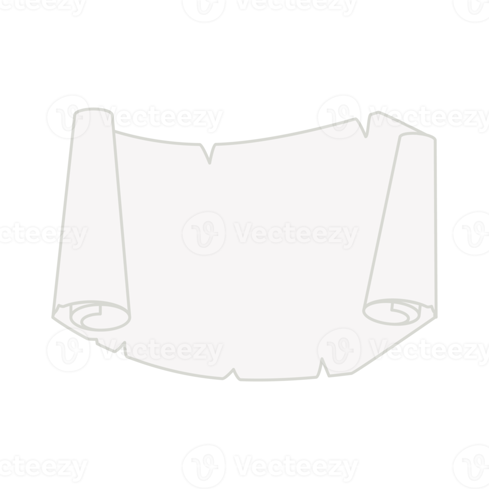 flat illustration old parchment paper texture classic png