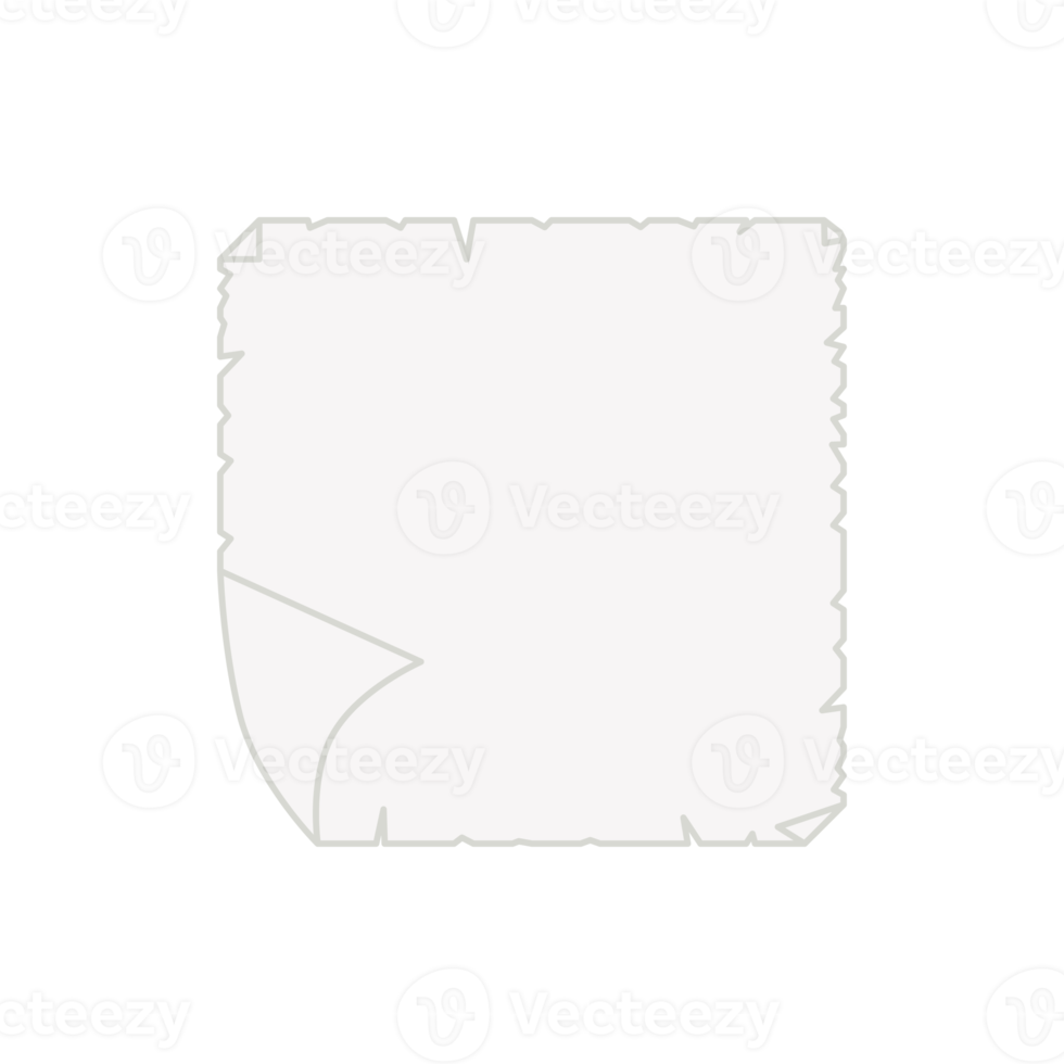flat illustration old parchment paper texture classic png