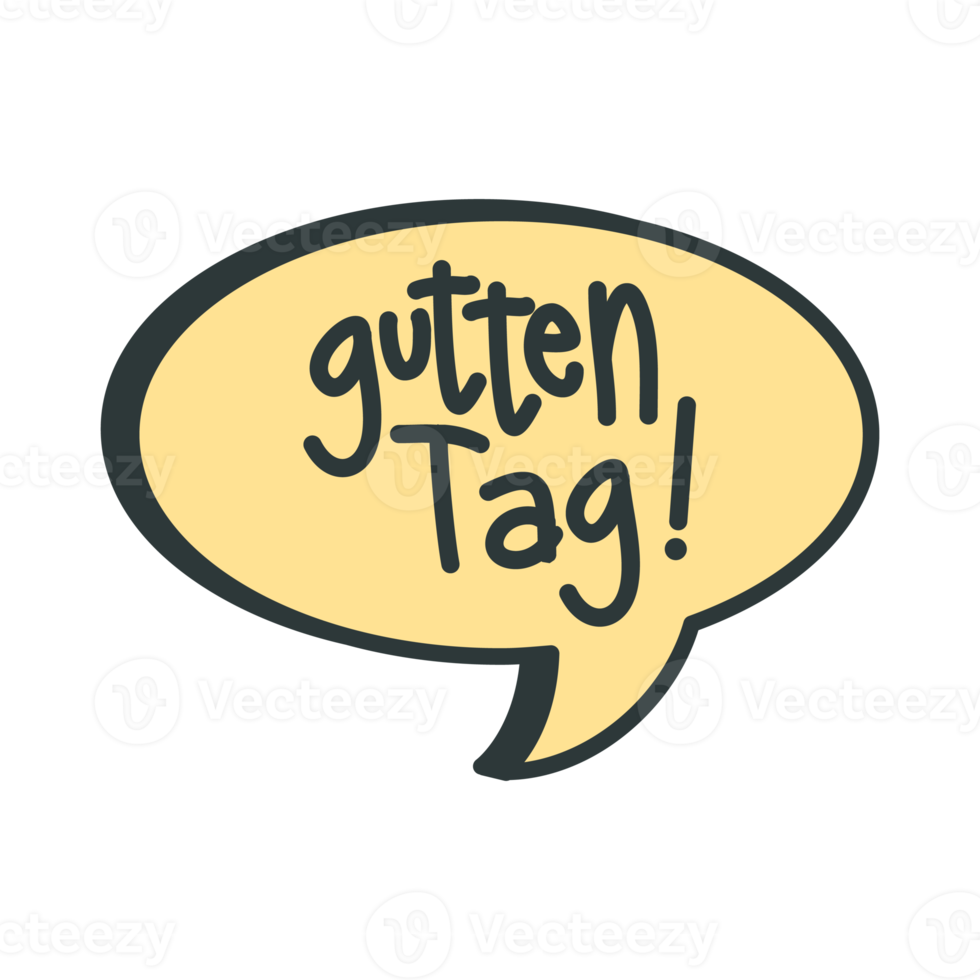 gutten get word bubble chat symbol logo collection png