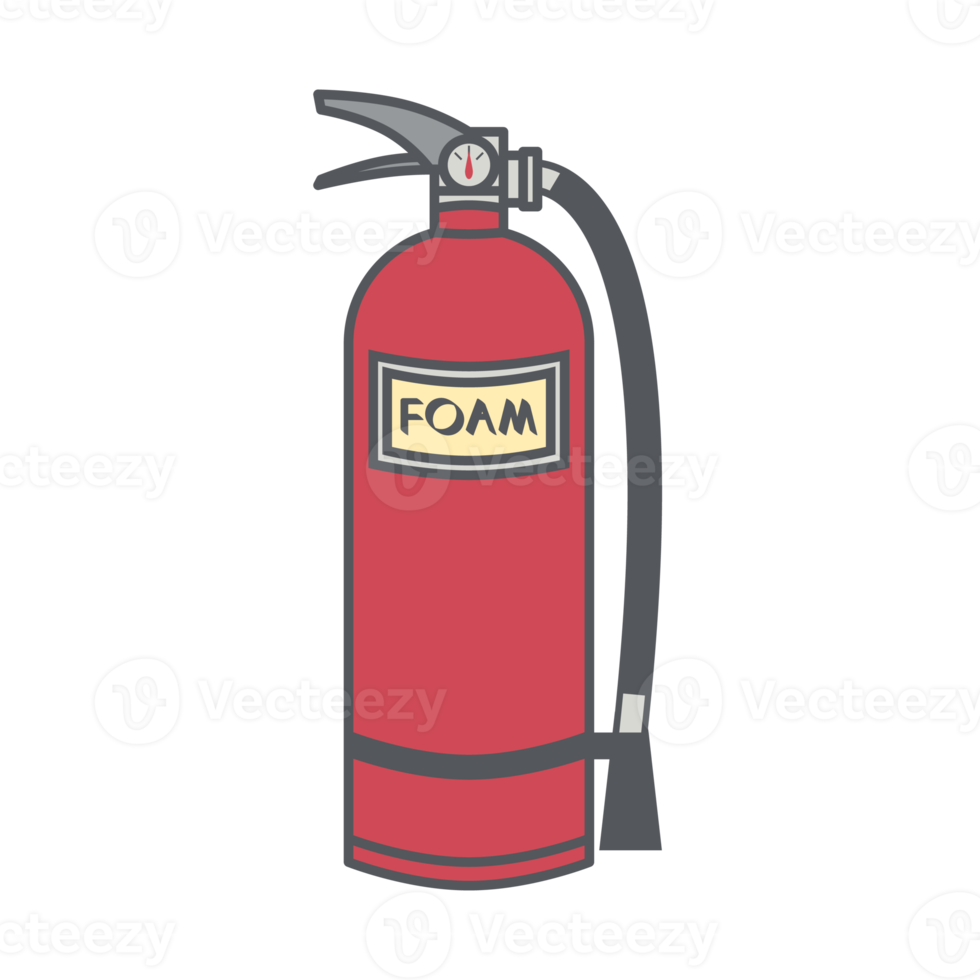 fire extinguisher suppression safety equipment tool png